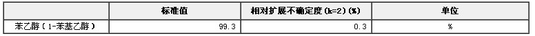 苯乙醇（1-苯基乙醇）纯度标准物质