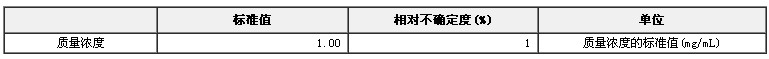 食品防腐剂山梨酸溶液标准物质