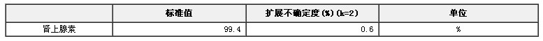 肾上腺素纯度标准物质