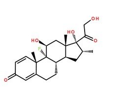 地塞米松分子结构图