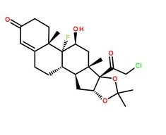 哈西奈德分子结构图