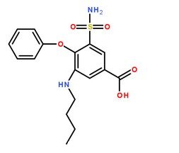 布美他尼分子结构图