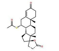 螺内酯分子结构图