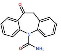 奥卡西平分子结构图