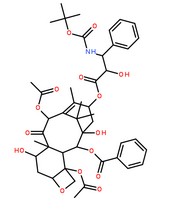 多西他赛分子结构图