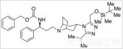 N-Des-(4,4-difluorocyclohexanecarboxy)-N-carbobenzyloxy-3-tert-butyldimethylsilyloxymethyl