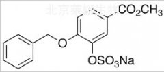 4-Benzyloxy-3-(sulfooxy)benzoic Acid 3-O-Sulfate Sodium Salt Methyl Ester