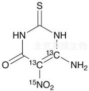 6-Amino-5-nitro-2-thio-uracil-13C2,15N标准品
