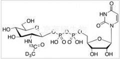 Uridine 5’-Diphospho-N-acetylglucosamine-13C,d3