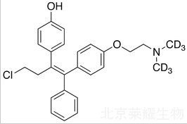 4’-Hydroxy Toremifene-d6