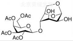4-O-β−(2,3,4,6-Tetra-O-acetyl-D-galactopyranosyl)-(1’,6’-anhydro-D-mannopyranoside)