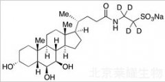 Tauro-β-muricholic Acid-d4 Sodium Salt
