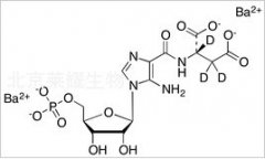 N-Succinyl-5-aminoimidazole-4-carboxamide Ribose 5’-Phosphate Dibarium Salt-d3