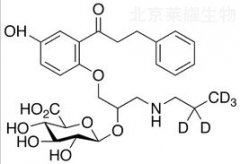 5-Hydroxy Propafenone-d5 β-D-Glucuronide