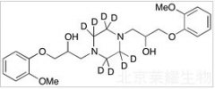 α,α'-Bis[(2-Methoxyphenoxy)methyl]-1,4-piperazinediethanol-d8