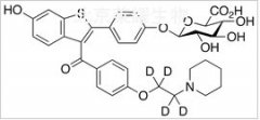 Raloxifene-d4 4’-Glucuronide标准品