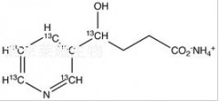 1-(3-Pyridyl)-1-butanol-4-carboxylic Acid-13C6 Ammonium Salt
