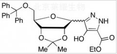 4-Hydroxy-5-[2,3-O-(1-methylethylidene)-5-O-(triphenylmethyl)-L-ribofuranosyl]-1H-pyrazole