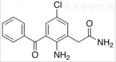 2-Amino-3-benzoyl-5-chlorobenzeneacetamide