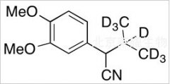 3,4-Dimethoxy-α-(1-methylethyl-d7)benzeneacetonitrile