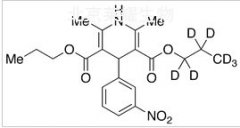 Nitrendipine Dipropyl-d7 Ester