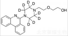 2-(2-(4-Phenanthridin-6-yl)piperazin-1-yl)ethoxy)ethanol-D8