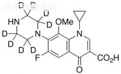 3-Desmethyl Gatifloxacin-d8