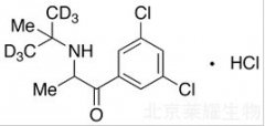 2-(tert-Butylamino)-3’,5’-dichloropropiophenone-d6 Hydrochloride