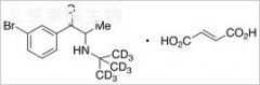 3’-Dechloro-3’-bromo Bupropion-d9 Fumarate