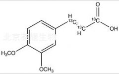 3,4-Dimethoxy[7,8,9,-13C3]-cinnamic Acid标准品