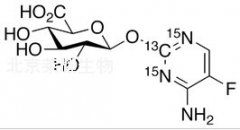 5-Fluoro Cytosine-13C,15N2 O-β-D-Glucuronide