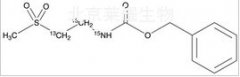 [2-(Methylsulfonyl)ethyl]carbamic Acid-13C2,15N Benzyl Ester