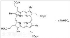 Coproporphyrin I-15N4 Sodium BIsulfate Salt