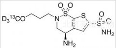 N-Desethyl Brinzolamide-13C,d3