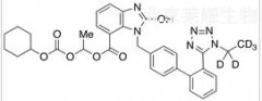 2-Desethoxy-2-hydroxy-1H-1-Ethyl Candesartan Cilexetil-d5