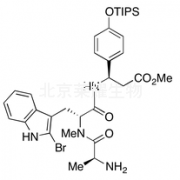 (3R)-L-Alanyl-2-bromo-N-methyl-D-tryptophyl-3-[4-[[tris(1-methylethyl)silyl]oxy]phenyl]-β-