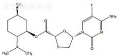 恩曲他滨杂质V(（2R，5S）-5-（5-氟胞嘧啶-1-基）-1，3-氧硫杂环戊烷-2-羧