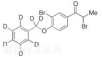 1-(4-(Benzyloxy)-3-bromophenyl)-2-bromopropan-1-one-d7