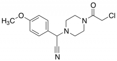 2-[4-(2-Chloroacetyl)piperazin-1-yl]-2-(4-methoxyphenyl)acetonitrile