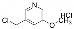 3-(chloromethyl)-5-methoxypyridine hydrochloride