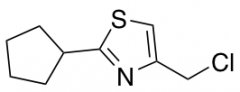 4-(chloromethyl)-2-cyclopentyl-1,3-thiazole
