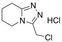 3-(chloromethyl)-5H,6H,7H,8H-[1,2,4]triazolo[4,3-a]pyridine hydrochloride