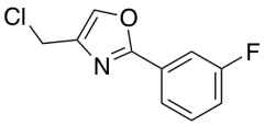 4-(chloromethyl)-2-(3-fluorophenyl)-1,3-oxazole