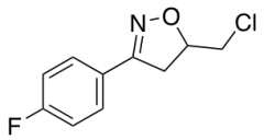 5-(chloromethyl)-3-(4-fluorophenyl)-4,5-dihydro-1,2-oxazole