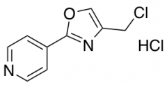 4-[4-(Chloromethyl)-1,3-oxazol-2-yl]pyridine Hydrochloride