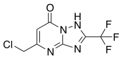 5-(Chloromethyl)-2-(trifluoromethyl)-4H,7H-[1,2,4]triazolo[1,5-a]pyrimidin-7-one