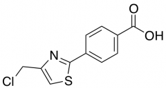 4-[4-(Chloromethyl)-1,3-thiazol-2-yl]benzoic Acid