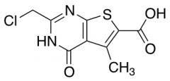 2-(Chloromethyl)-5-methyl-4-oxo-3,4-dihydrothieno[2,3-d]pyrimidine-6-carboxylic Acid