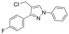 4-(Chloromethyl)-3-(4-fluorophenyl)-1-phenyl-1H-pyrazole