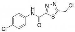 5-(Chloromethyl)-N-(4-chlorophenyl)-1,3,4-thiadiazole-2-carboxamide